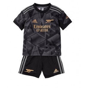 Arsenal kläder Barn 2022-23 Bortatröja Kortärmad (+ korta byxor)